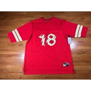 Nike SB Dri-Fit Florf 18 Jersey Red XXL Skate Mesh Shirt